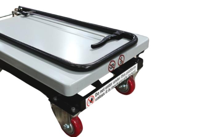 IZ150 manual mobile scissor lift table