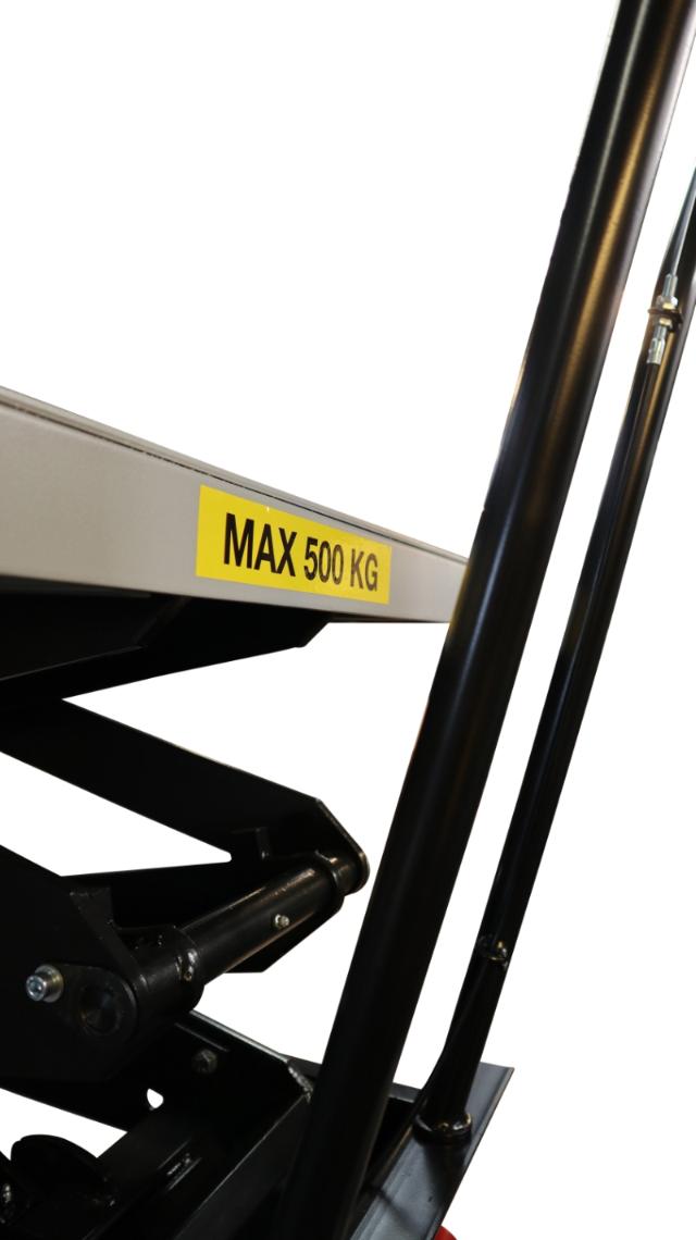 IZD500 manual mobile scissor lift table