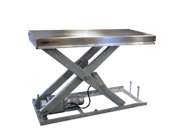 TB2000 Galvanized single scissor lift table
