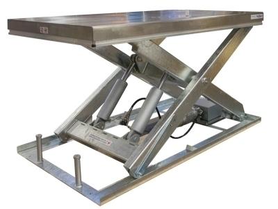 TS4000L LIFT TABLE WITH GALVANIZED SCISSOR